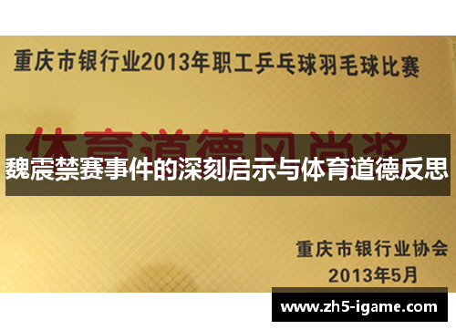 魏震禁赛事件的深刻启示与体育道德反思